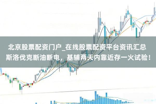 北京股票配资门户_在线股票配资平台资讯汇总 斯洛伐克断油断电,基辅两天内靠近存一火试验!